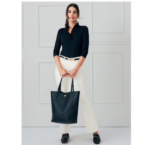 J. McLaughlin Durham Ruffle Top - Picture 2 of 9